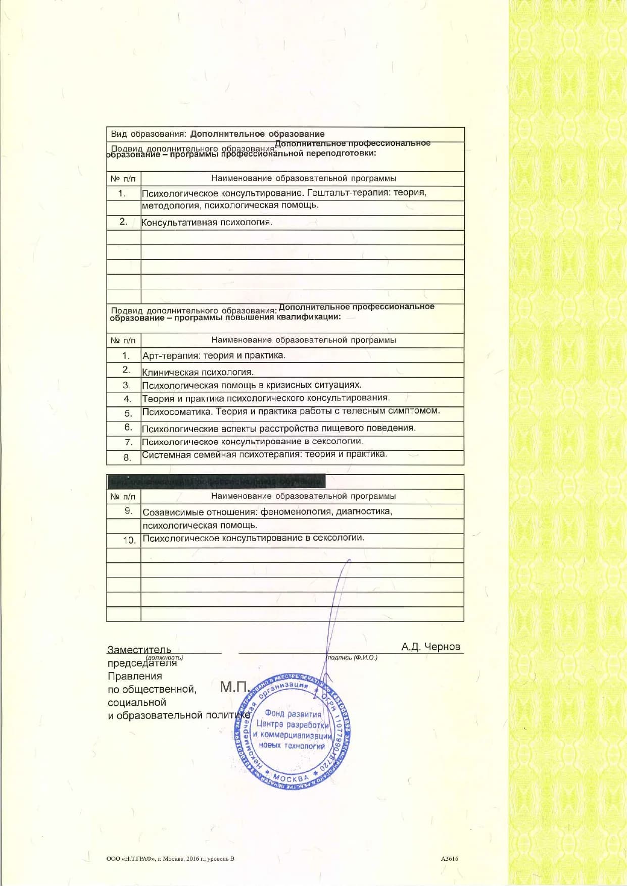 Лицензия 6
